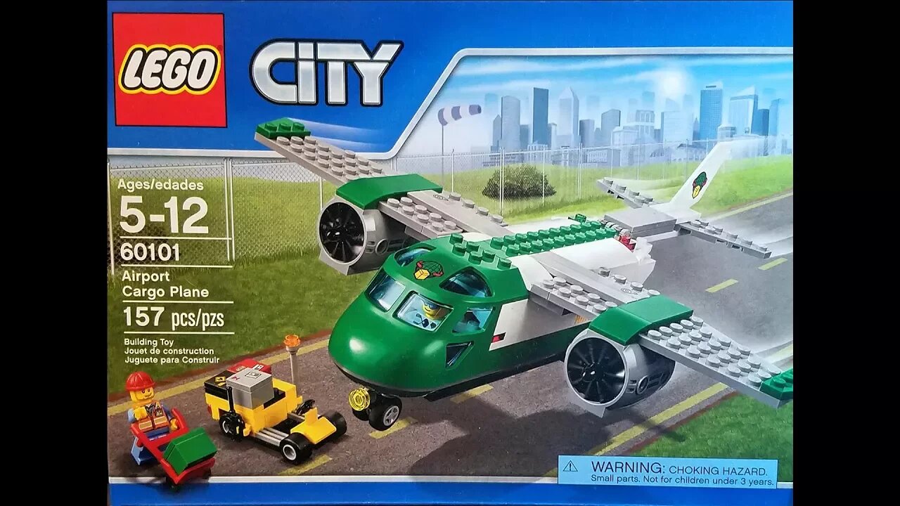 Let's Brick: Airport Cargo Plane "60101"