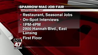 Sparrow Michigan Athletic Club holds Job Fair