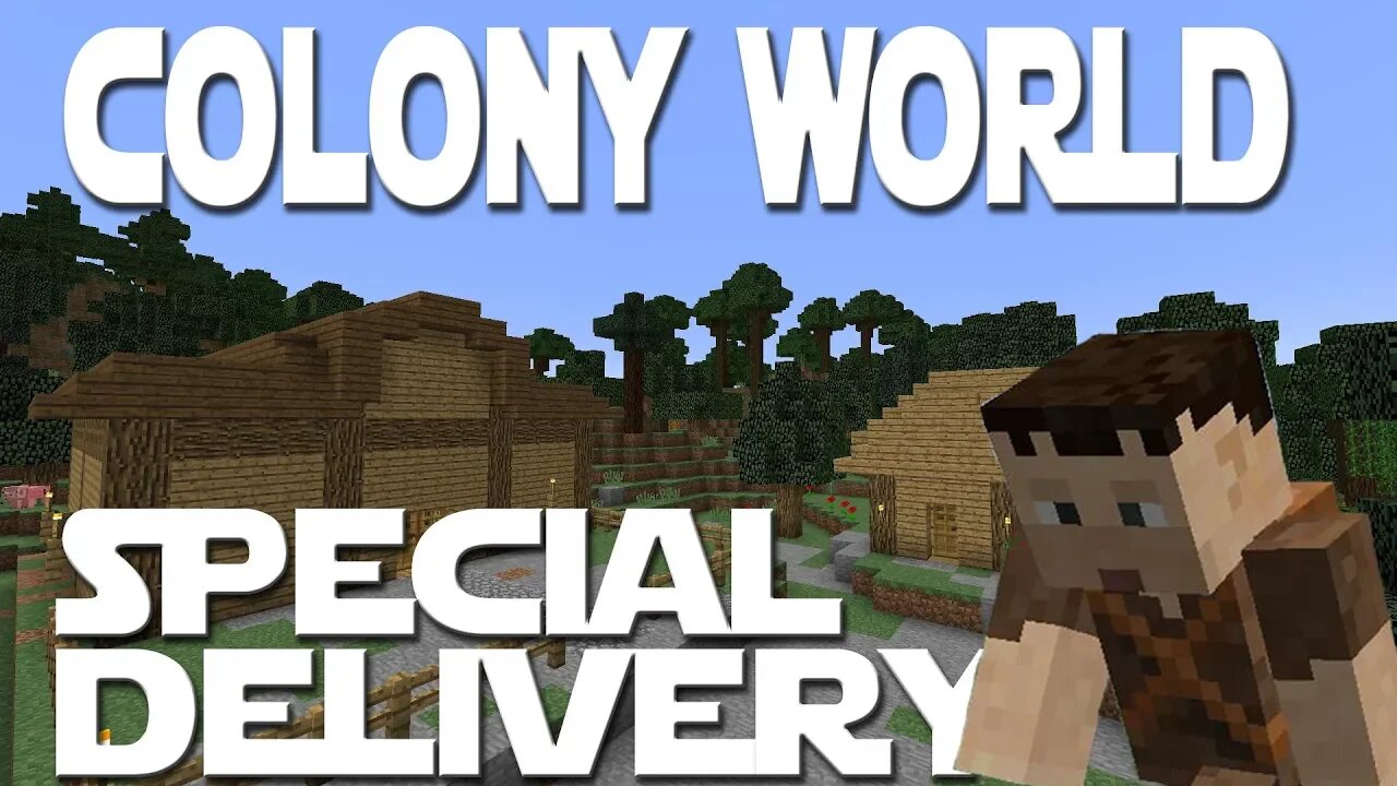 Minecraft Minecolonies 1 12 Colony World ep 9 - Oak Warehouse And Delivery