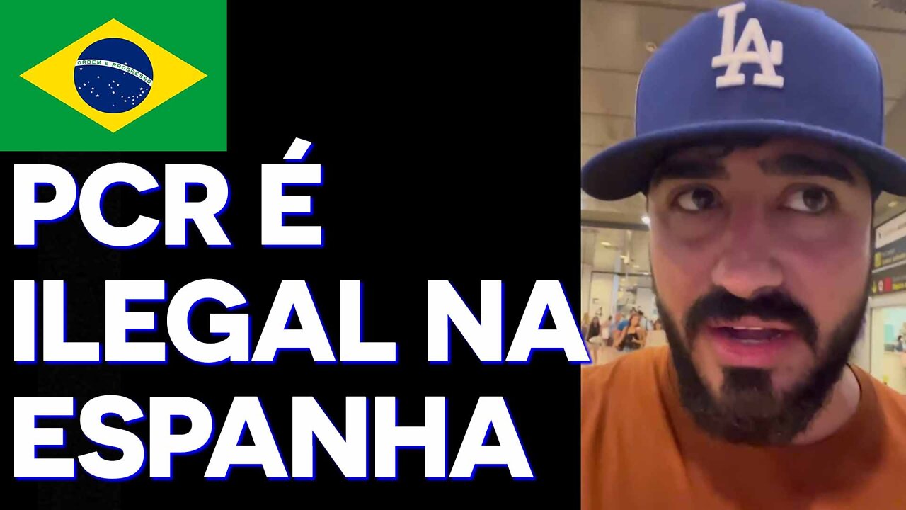 30Ago2022 Sequestro, extorsão e intimidação em aeroportos espanhóis: O teste covid PCR é ILEGAL na ESPANHA (COMPARTILHE) · Alvise Perez || RESISTANCE ...-