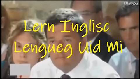 Impara l'alfabeto con Matteo Renzi
