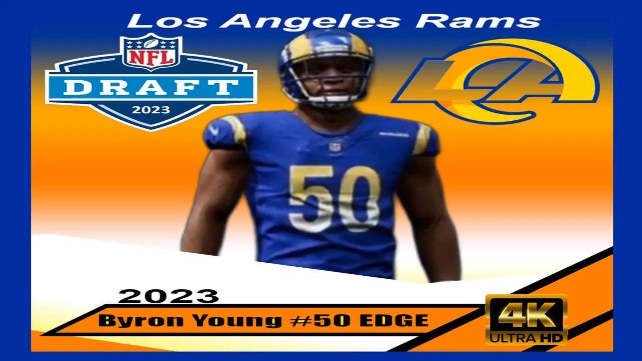 Byron Young Madden 23 Draft | Rams