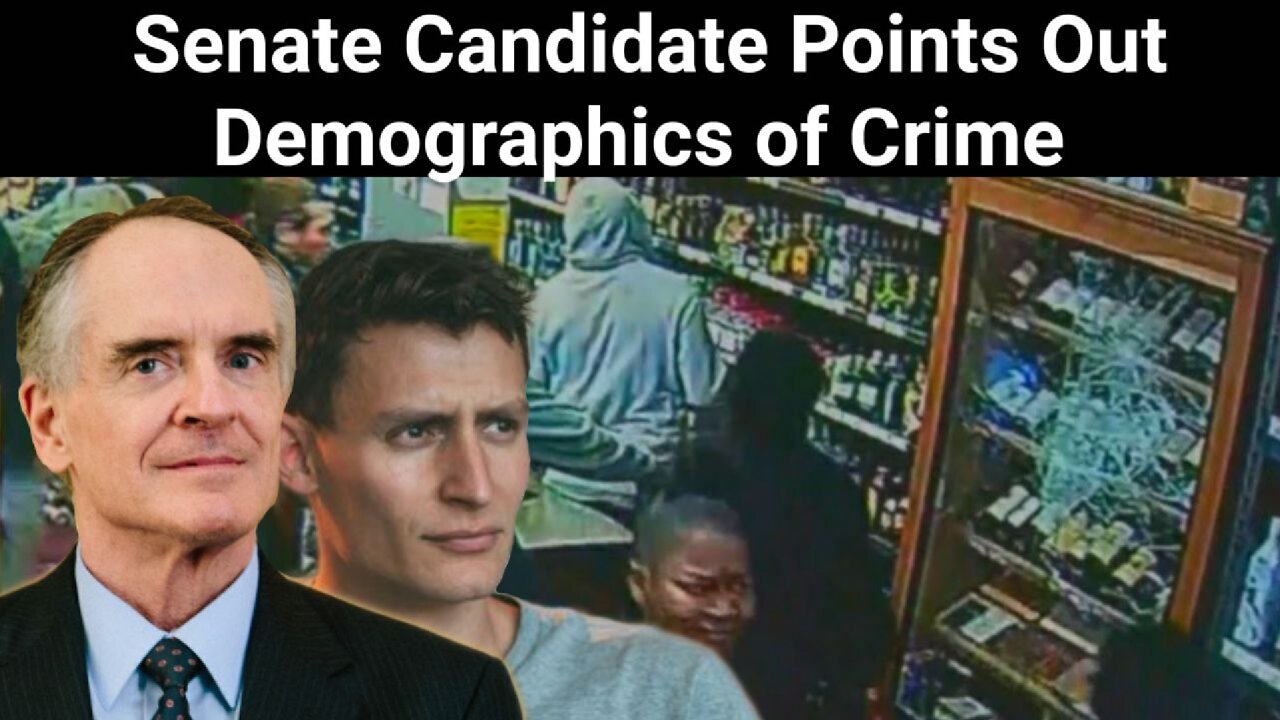 Jared Taylor || Senate Candidate Points Out Demographics of Crime