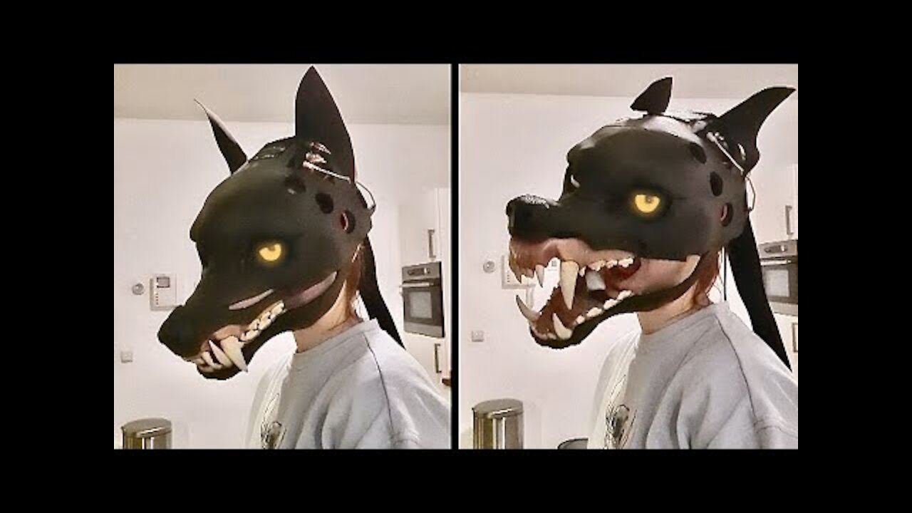 An Extremely Realistic Halloween Mask