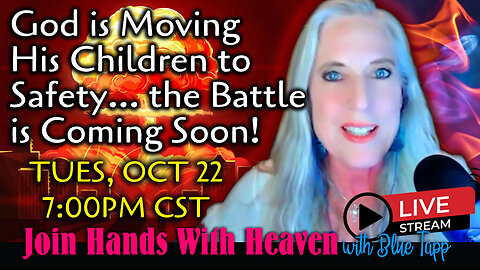 Blue Tapp LIVE! God is Moving His Children... The Battle is Coming Soon!