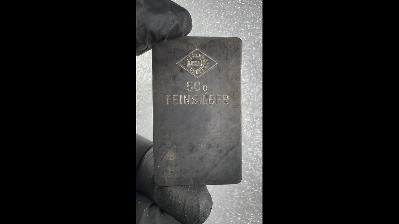 Austria Ögussa Fine Silver Bar 50g 999 Silverbar