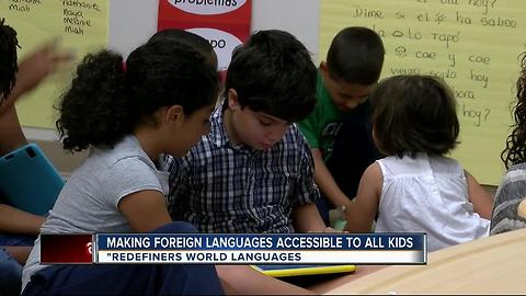 Program aims to teach kids multiple languages