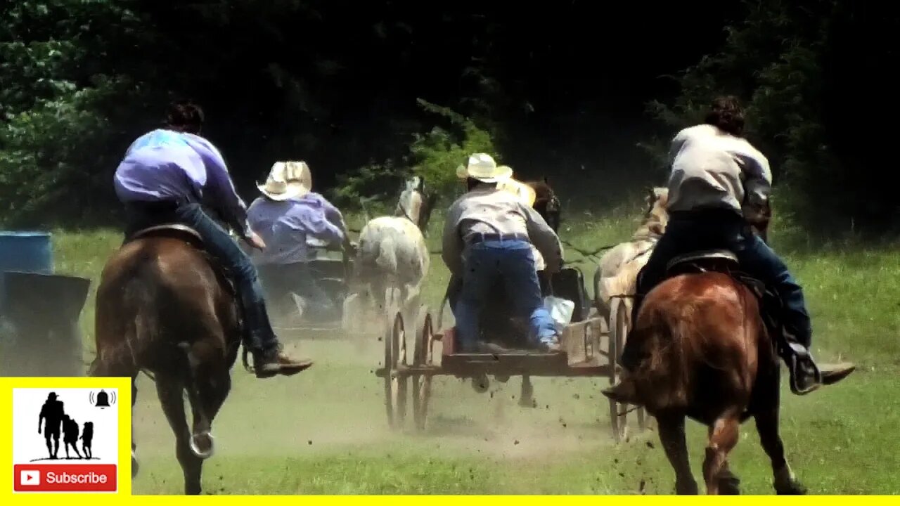 Buckboard Wagon Races - What About Bob Chuckwagon Races 2022 | Saturday