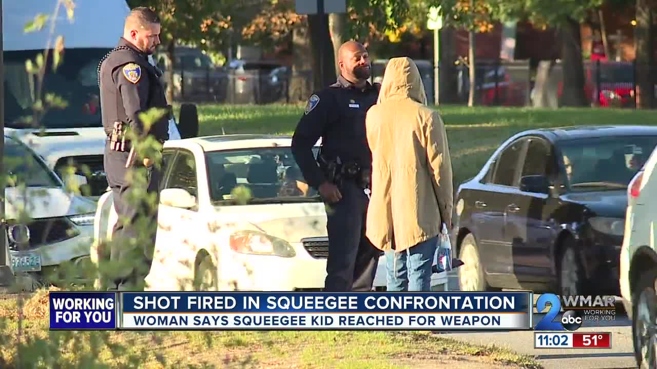 Shot fired in squeegee confrontation on Wednesday