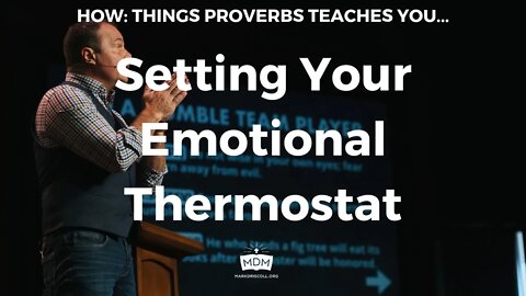 Setting Your Emotional Thermostat