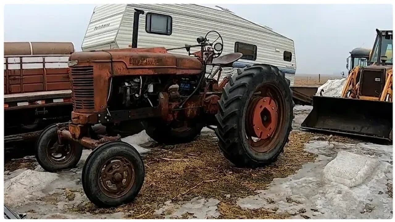 #4bt #Cummins #Farmall Leveling My Tore Up Yard Doesn't Go As Planned