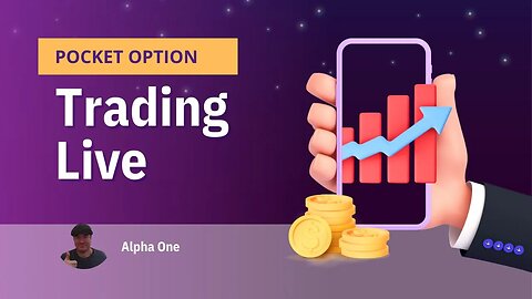 Binary Options Trading Live at Pocket Option with Alpha One