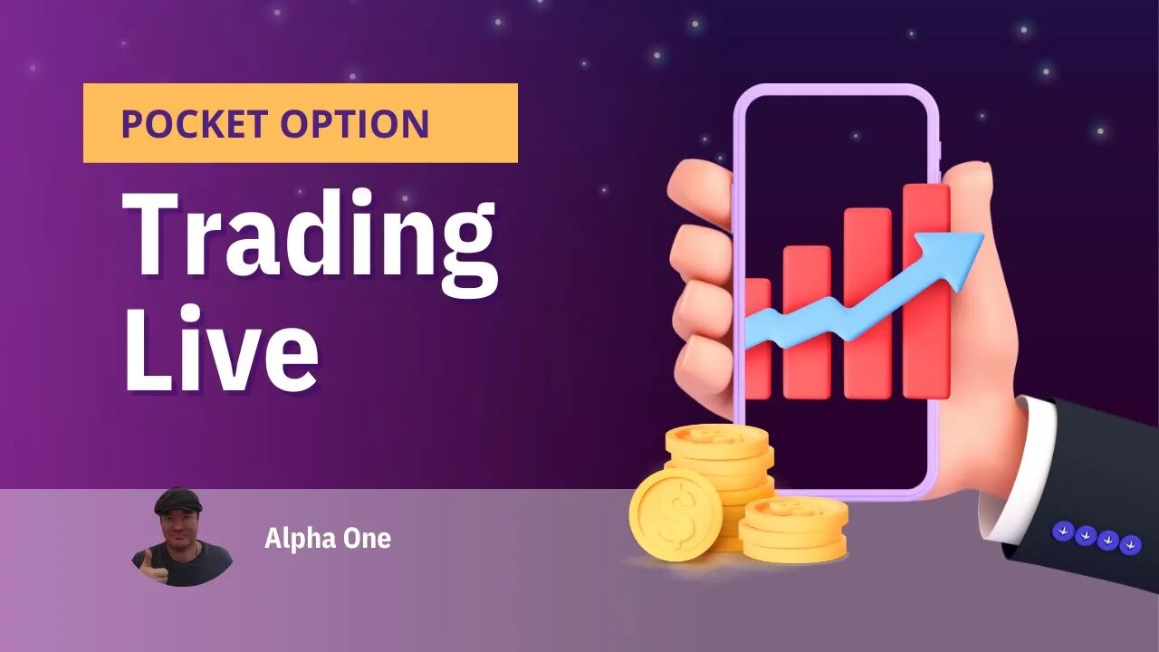 Binary Options Trading Live at Pocket Option with Alpha One