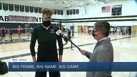 6'10" Franklin volleyball star aims for third straight state appearance