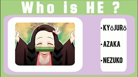 who is he challenge (ANIME EDITION) || who is he quiz | #quzi #riddles