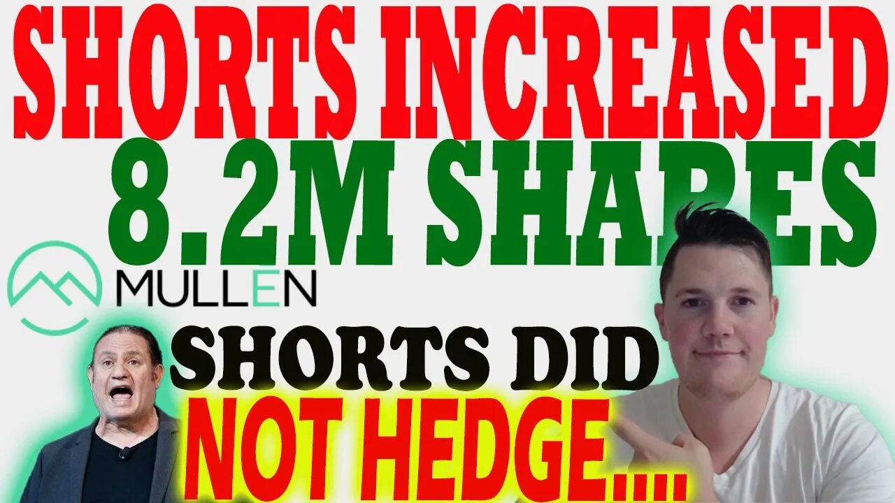 Shorts HAMMERED Mullen TODAY │ EXTREME Low Volume - What This Means ⚠️ Important Mullen Updates