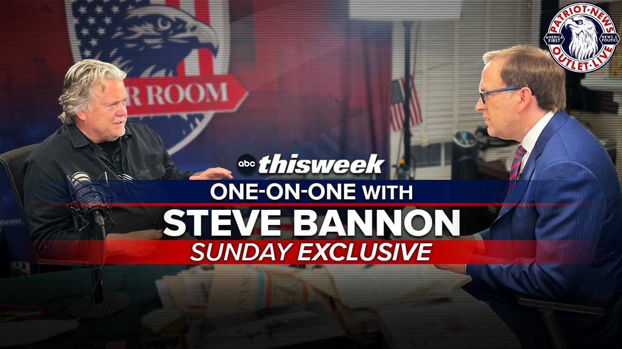 One-on-One with Steve Bannon, ABC This Week | 06-30-2024