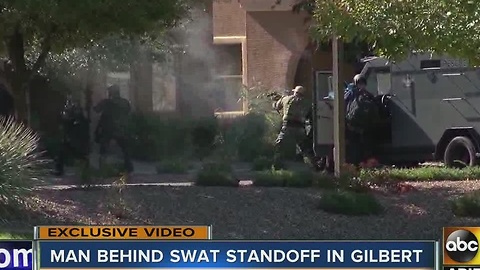 Man puts Gilbert neighborhood on lockdown