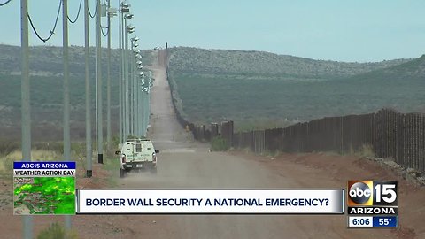 Is "national emergency" justified at the border?