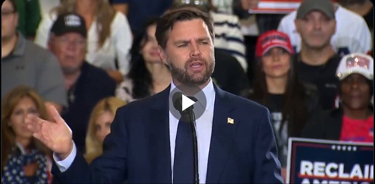 JDVance : "[Walz] talked about 'you can't shout fire in a crowded theater.'
