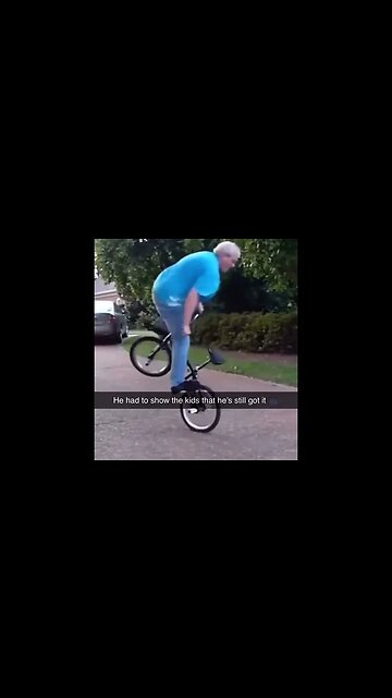 Grandpa moving like he 20 years old #bike