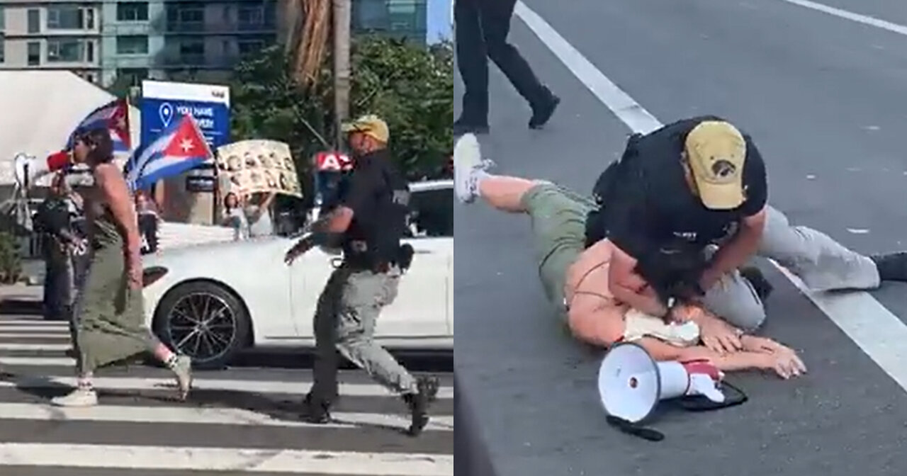 Secret Service Tackles Protester Who Gets Too Close to Biden’s Motorcade