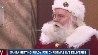 Santa Claus visits midday to answer your questions