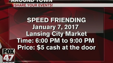 Around Town 1/2/17: Speed Friending at Lansing City Market