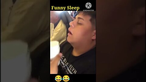 Funny sleep 👌😂 #shorts #funny #video #short #trending #youtubeshorts