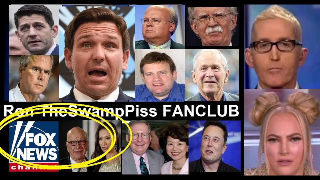 Fox News is Campaigning for DeSantis 2024, bans TRUMP for the most part. No EQUAL TIME!