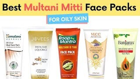 Best Multani Mitti Face Packs For Glowing skin I Mud Face Pack