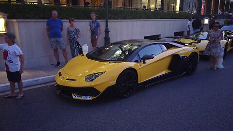 Brabus G500 4x4 Adventure, Lamborghini SV-J, Bugatti Chiron and more in Monaco [4k 60p]