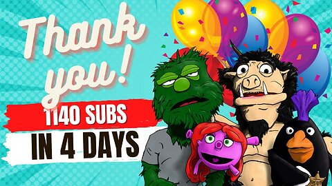 Under A Rock - CELEBRATE! WE'RE AT 1200 SUBS!?!