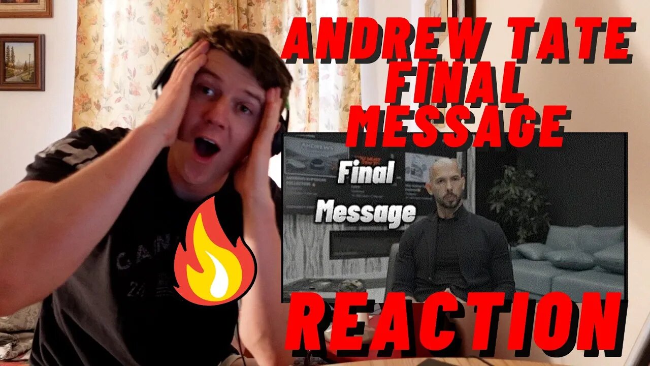 ANDREW TATE FINAL MESSAGE AND NOW ON RUMBLE!!