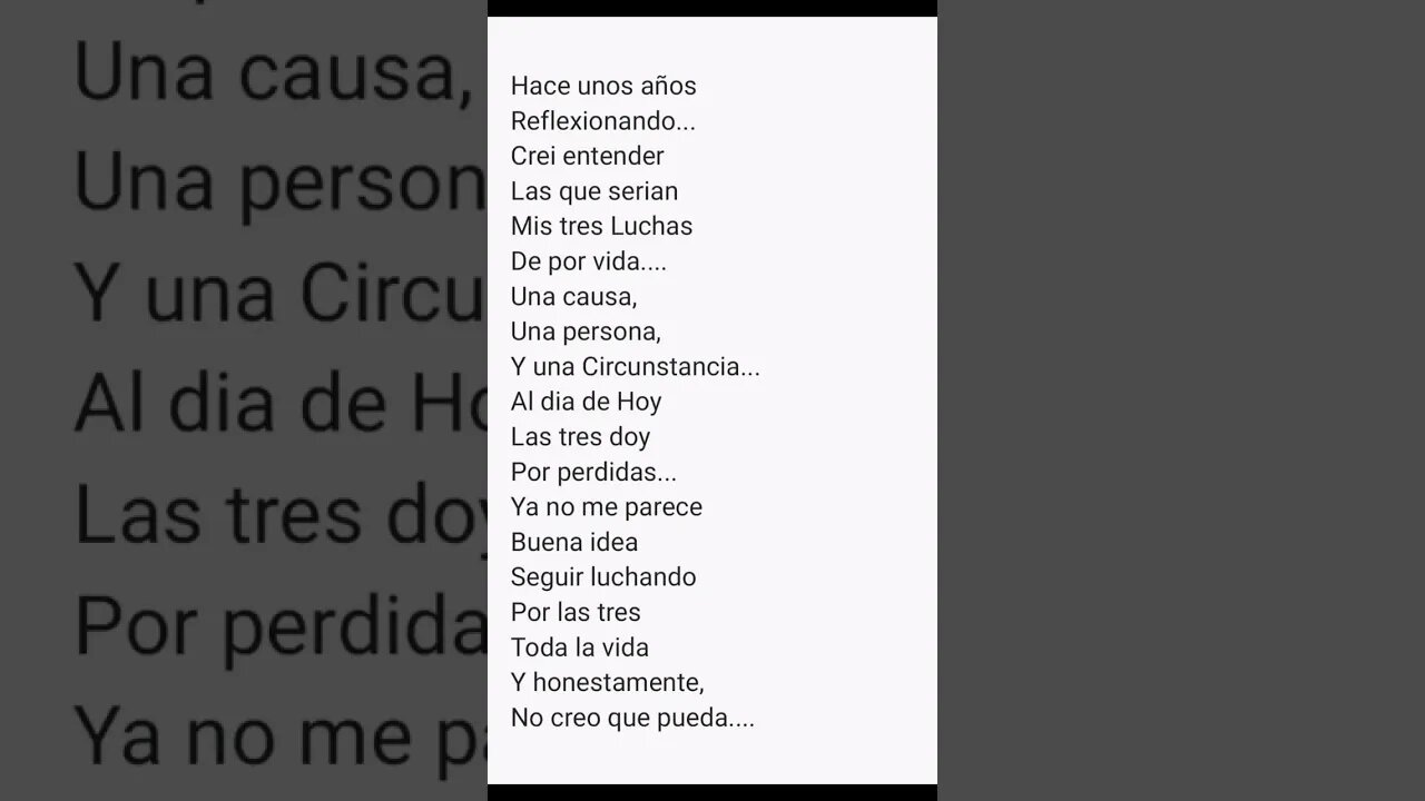 Las tres Luchas / TitoJuan