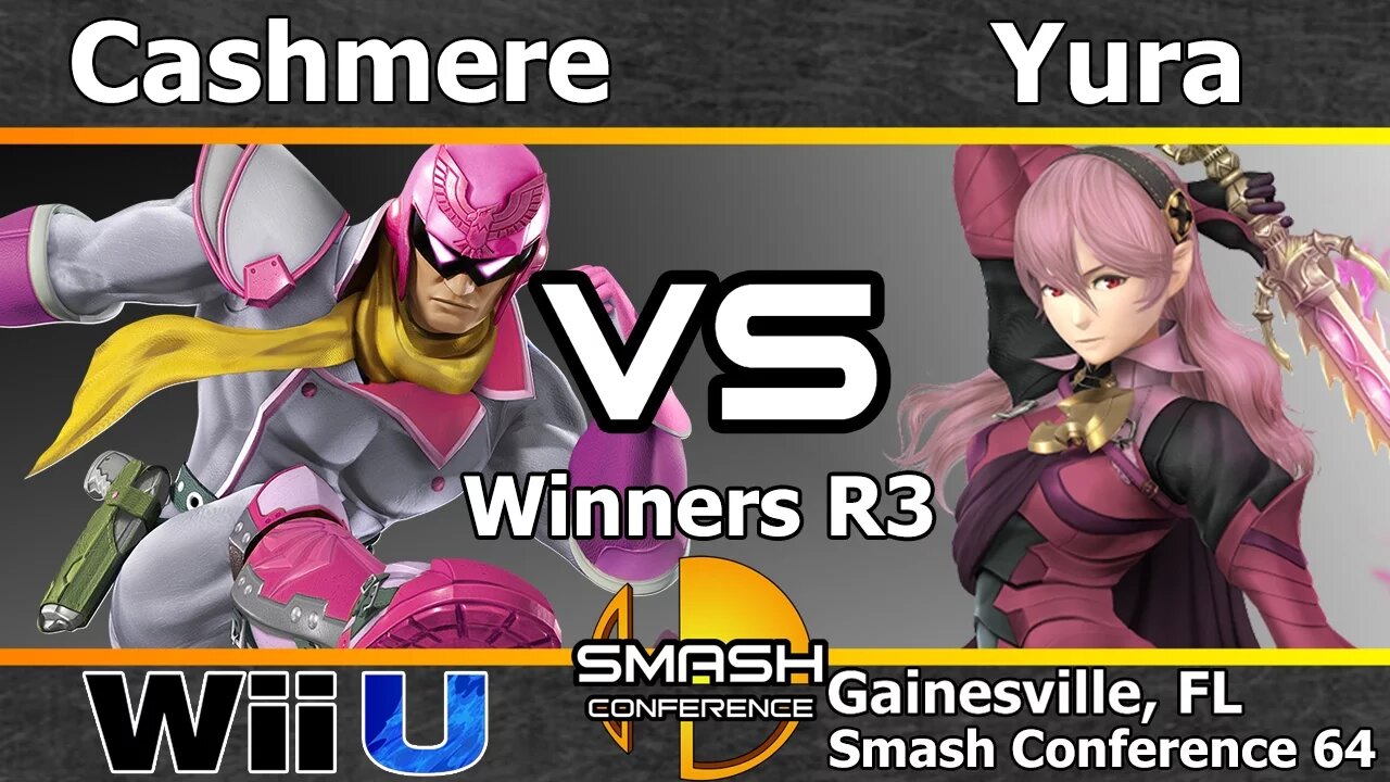 Cashmere (C. Falcon) vs. MVG|Yura (Corrin) - Winners R3 - SC64