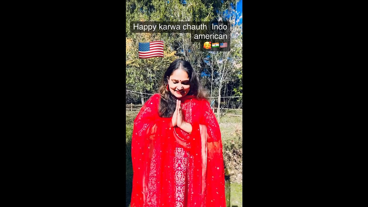 Indo American करवा चौथ