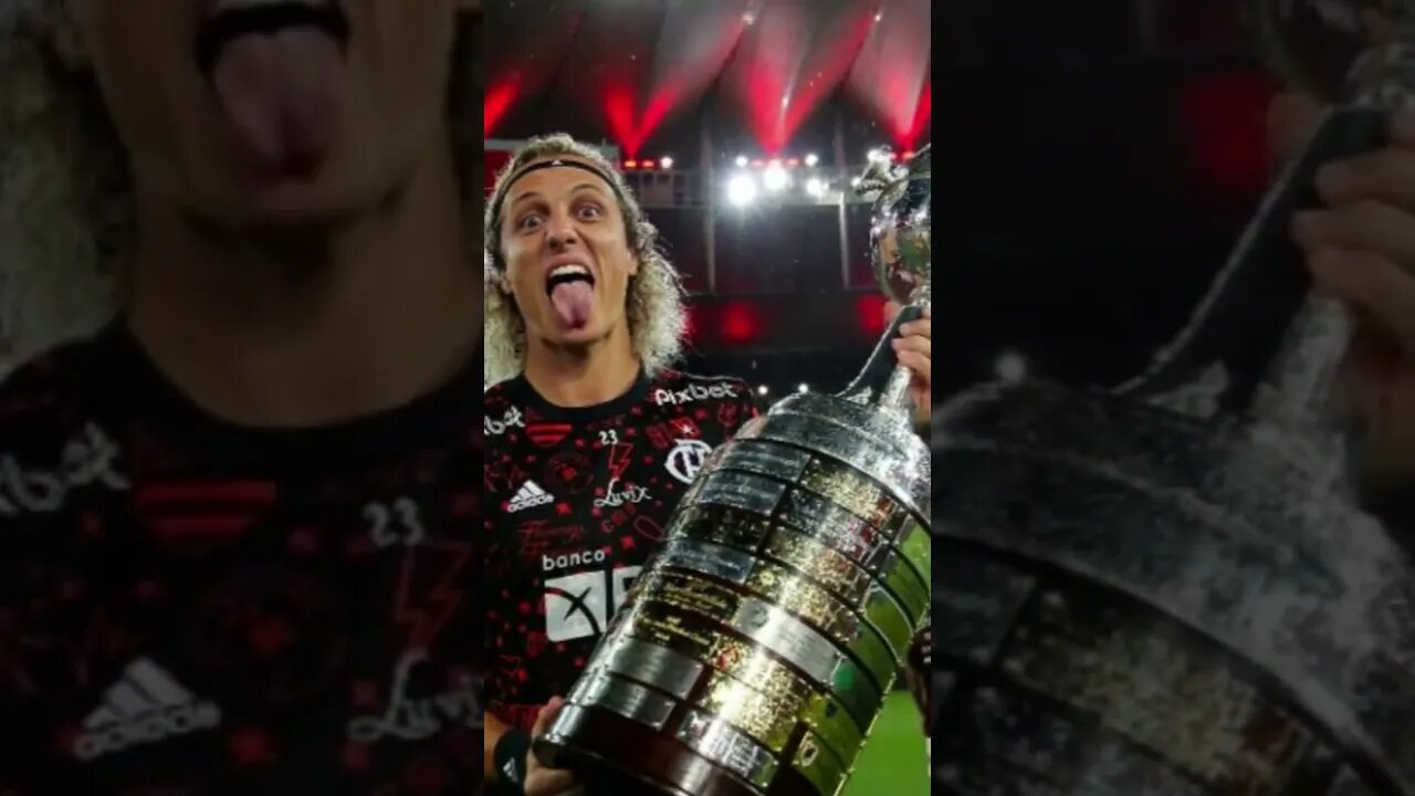 DAVID LUIZ RENOVANDO😍❤🖤