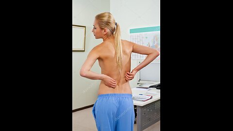 A groaning Russian woman receives a strong spinal manipulation - ASMR Chiropractic