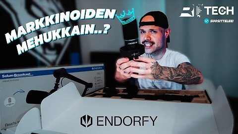 Markkinoiden MEHUKKAIN ääni?! Esittelyssä Endorfy Solum Broadcast mikrofoni