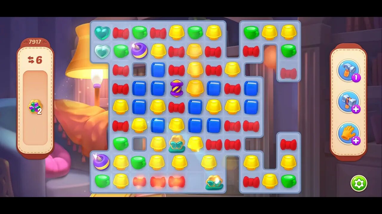 Playrix Homescapes Gameplay Walkthrough Level 7917