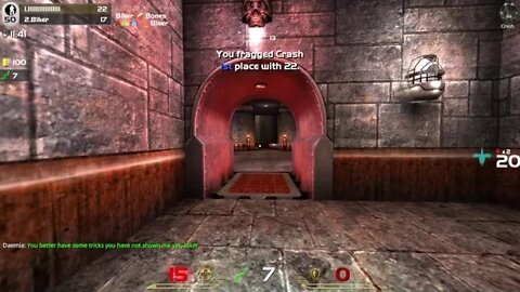 Session 3: Quake (FFA Rail Gun and Lightning Gun)