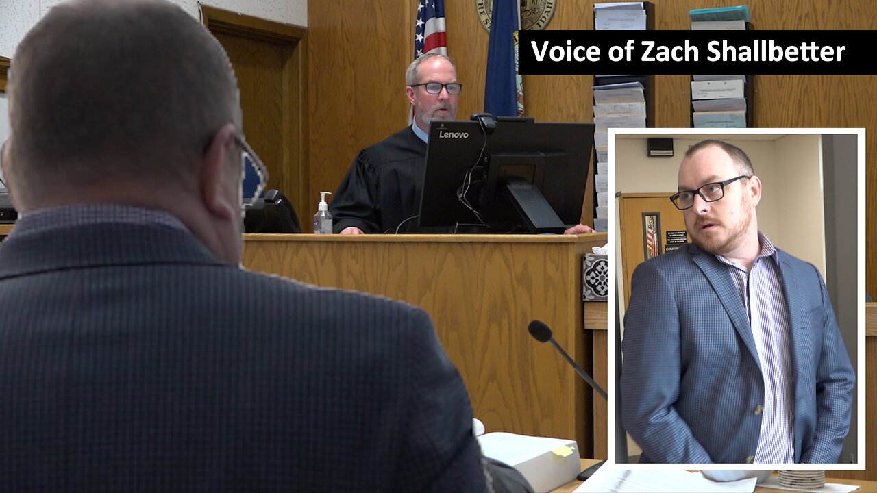 Sentencing of Zach Shallbetter by Judge Cafferty - February 6, 2024 (Full/Hard Subs)