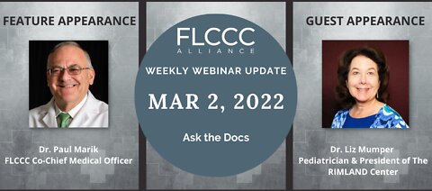 FLCCC Weekly Update March 3, 2022: Ask the Docs