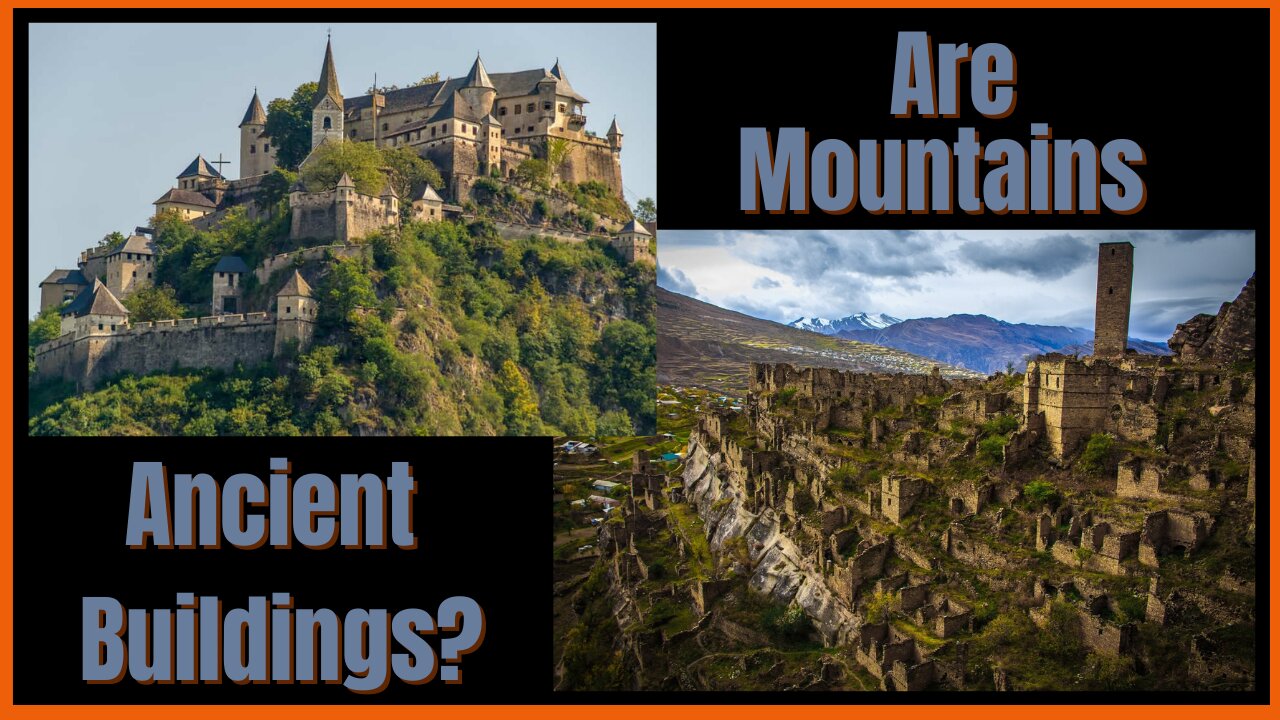 Are Mountains Ancient Buildings - #shorts