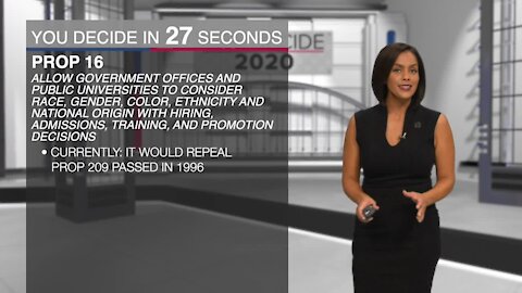 You Decide in 60 Seconds: Prop 16