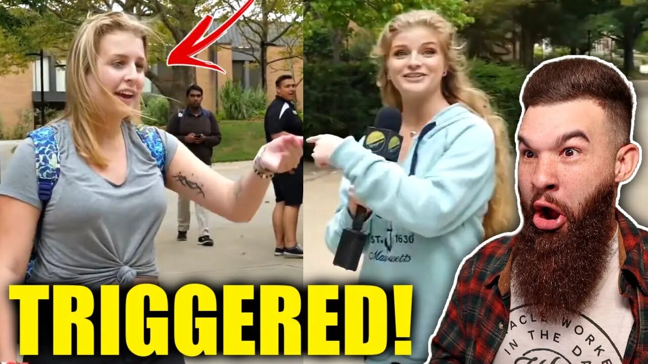 Clueless Student RAGE QUITS After Being Confronted With FACTS