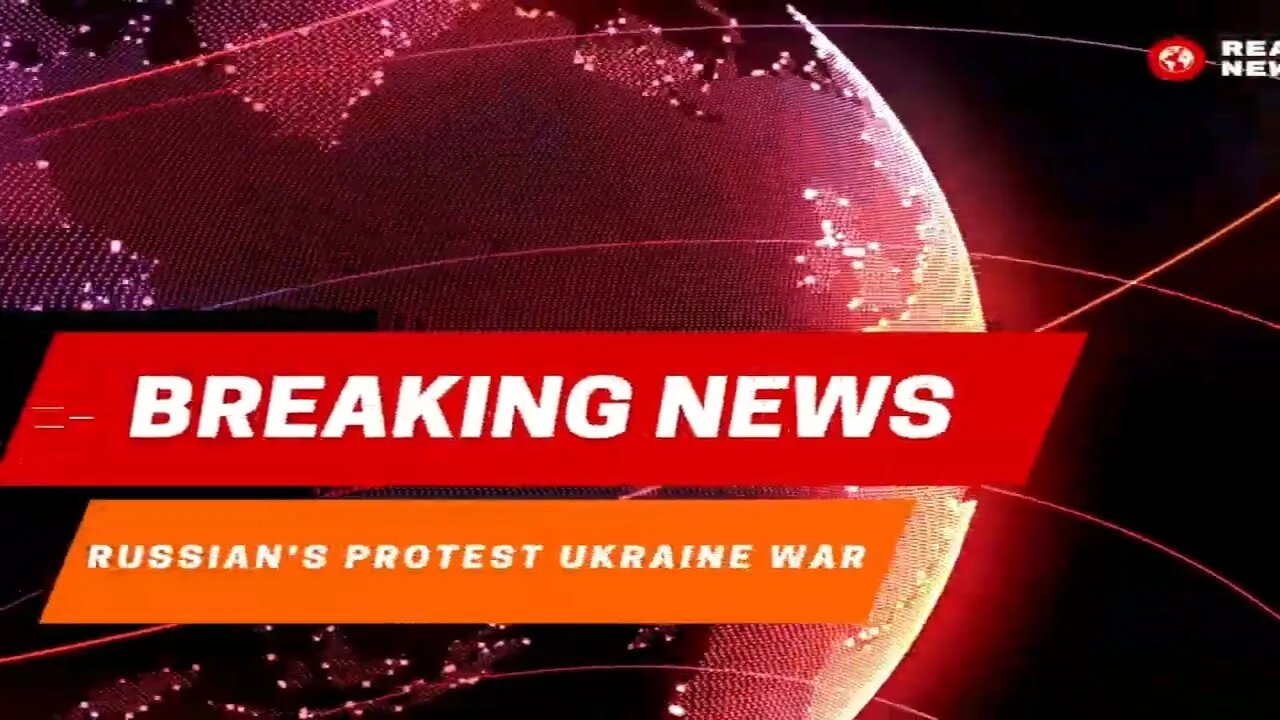 BREAKING NEWS! Russian Planes Hit Ukraine & Russians Protest War