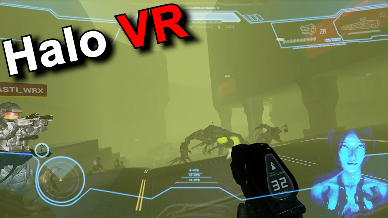 Halo VR In Pavlov