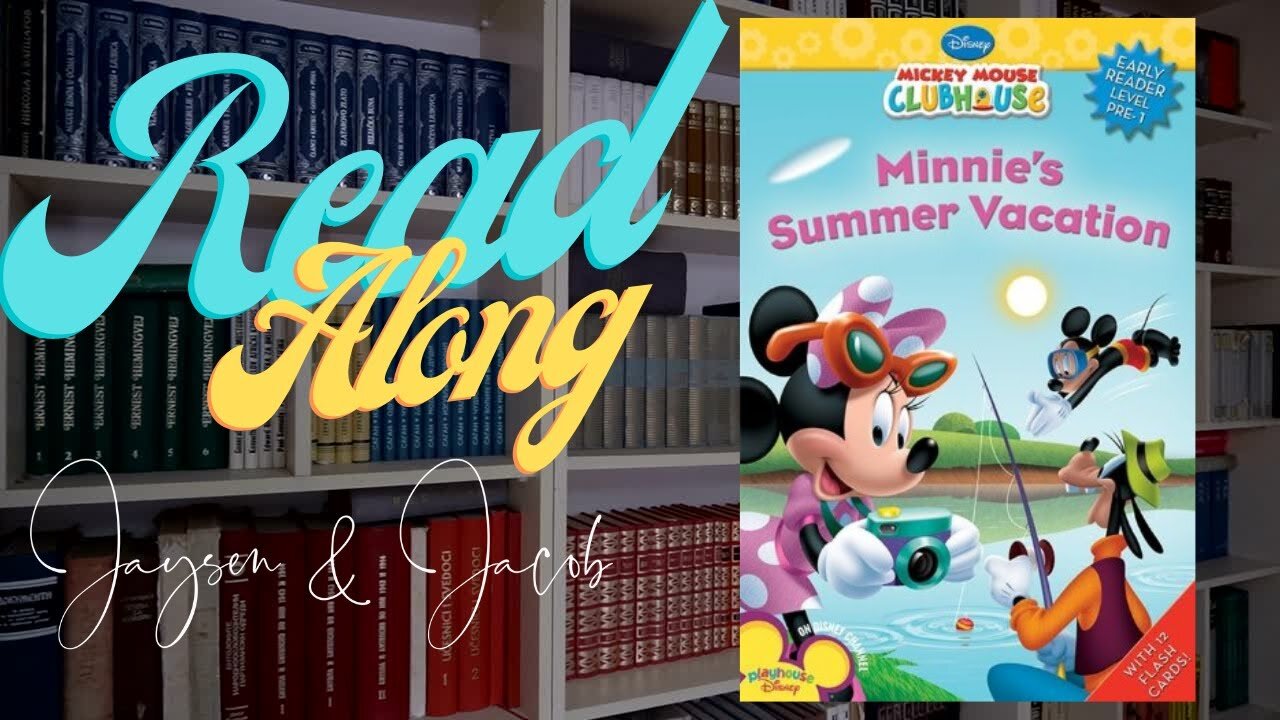 Mickey Mouse Clubhouse Read Along Story book | Minnie Vacation | Read Aloud Story Books for Kids